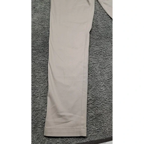 New Haggar Life Khaki Dress Pants Mens 30x32 Super Flex Waistband Chino Slim Fit - Picture 2 of 8
